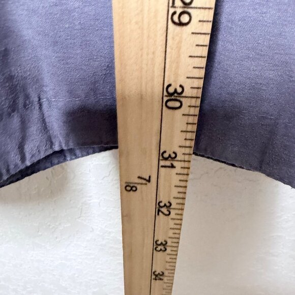 London Fog Button Up Jacket Womens Size M Purple Lightweight Coat Career - Picture 9 of 11